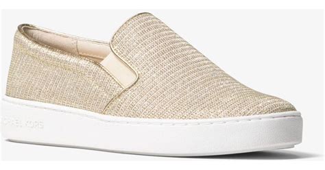 michael kors slip on keaton|michael kors chain mesh keaton.